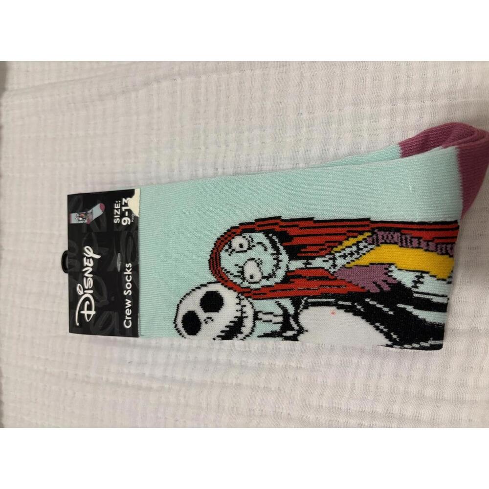 Disney The Nightmare Before Christmas Crew Socks Size 9-13
